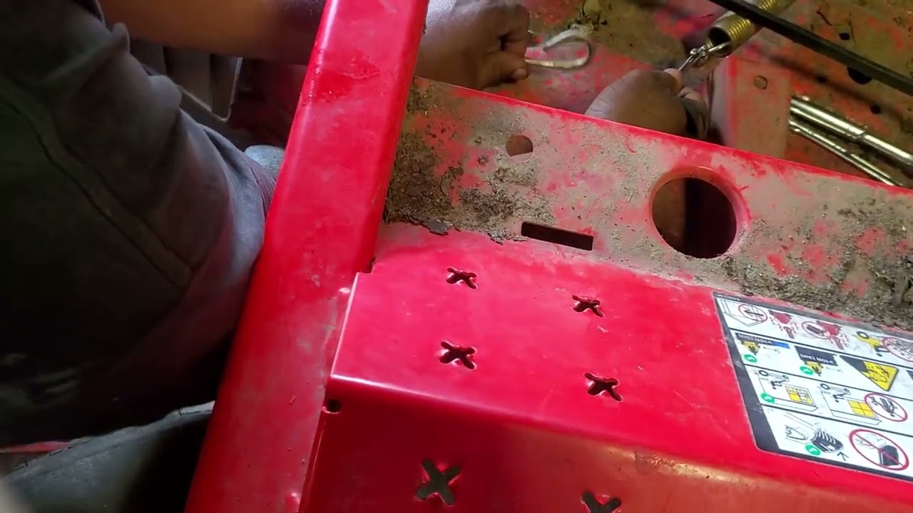 Installing blade belt on Craftsman Zero turn Z5400 46
