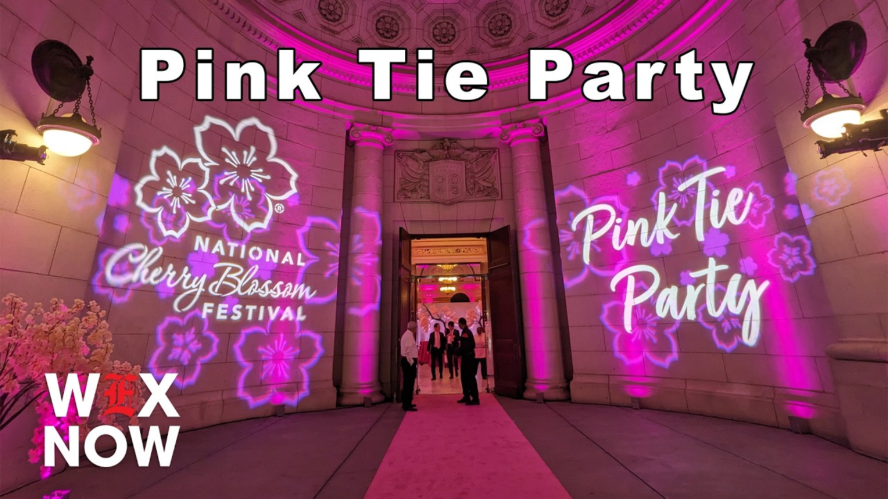 Вечеринка Cherry Blossom Pink Tie Party посвящена «Искусству моды».