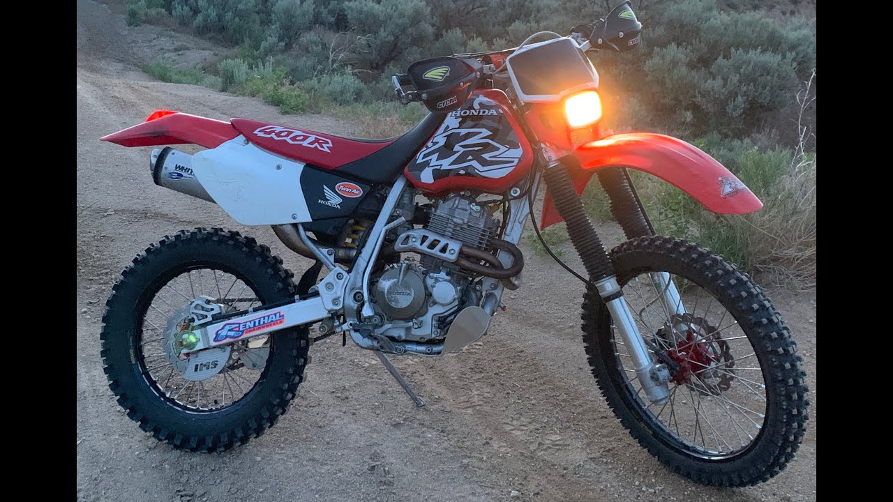 XR400  vs YZ250X, shootout round 1!
