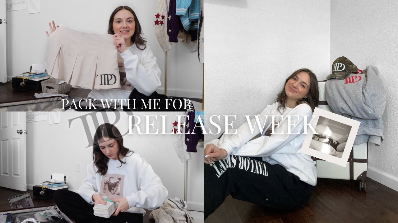 PACK WITH ME FOR TTPD RELEASE WEEK || alecksis victoria