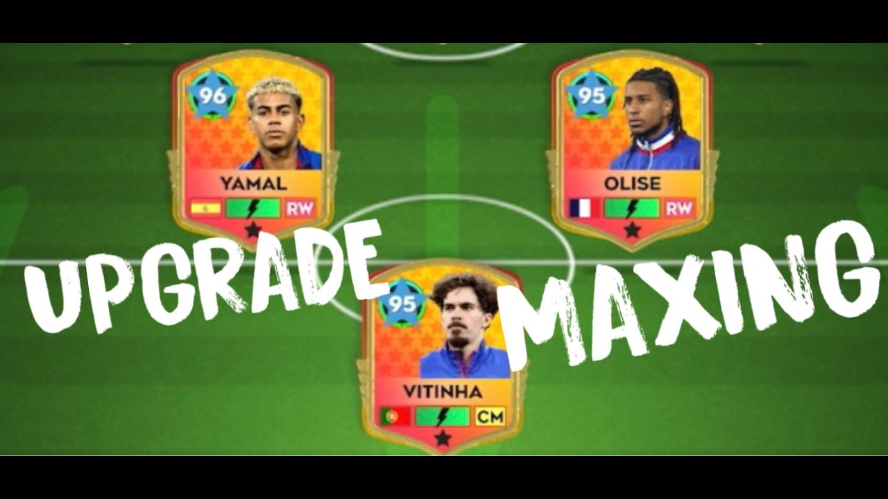 DLS | 2026 Mua và nâng cấp LAMINE YAMAL 86 & VITINHA 85 & OLISE 85 ❤️❤️❤️