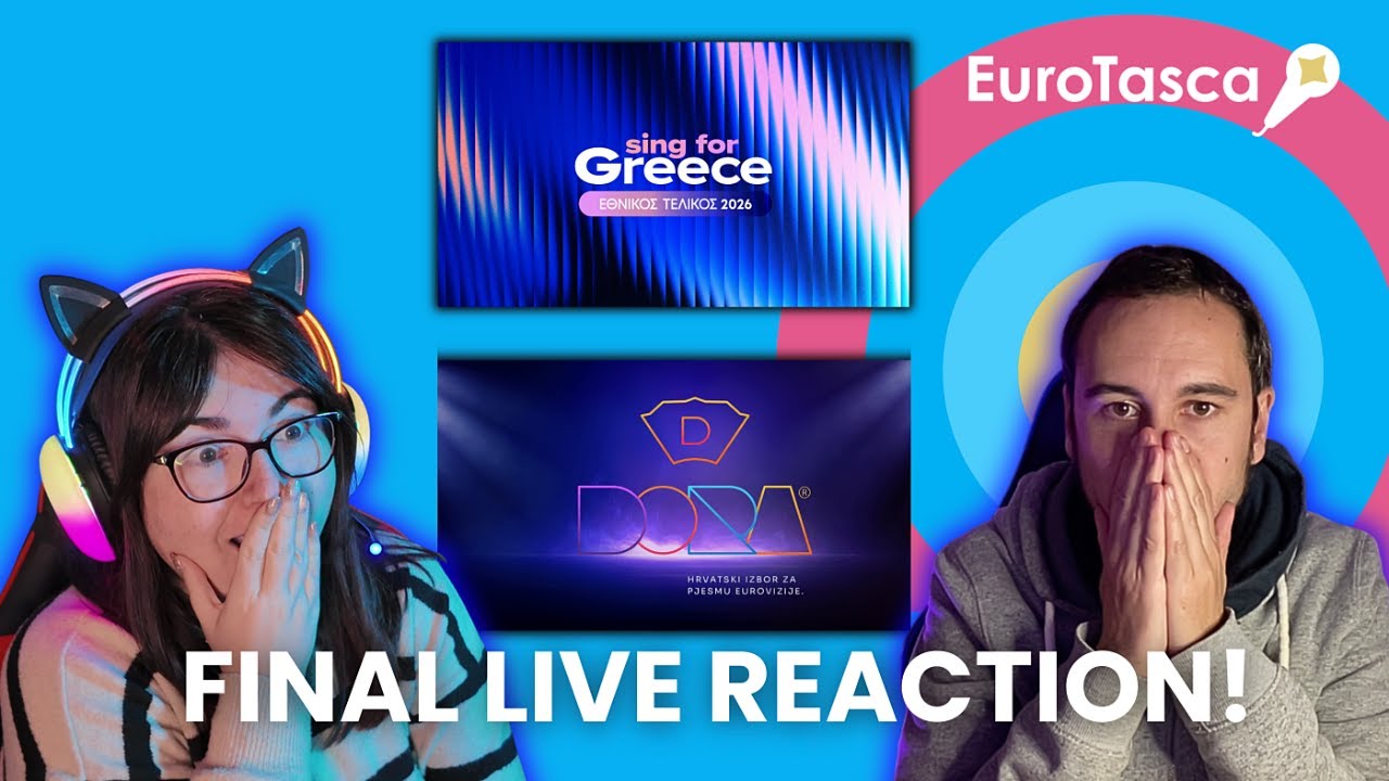 Reaccionamos a las finales del Sing For Greece y del Dora | Live Stream