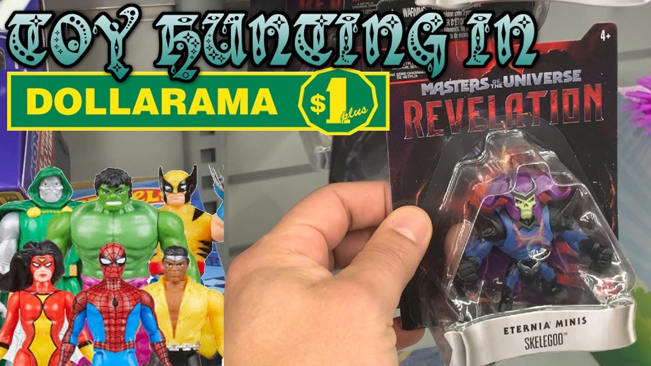 DOLLARAMA TOY HUNTING| MOTU and MARVEL