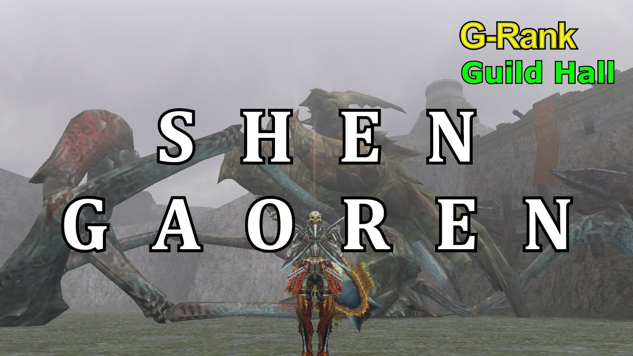 [MHFU] Shen Gaoren (G3★) vs Longsword