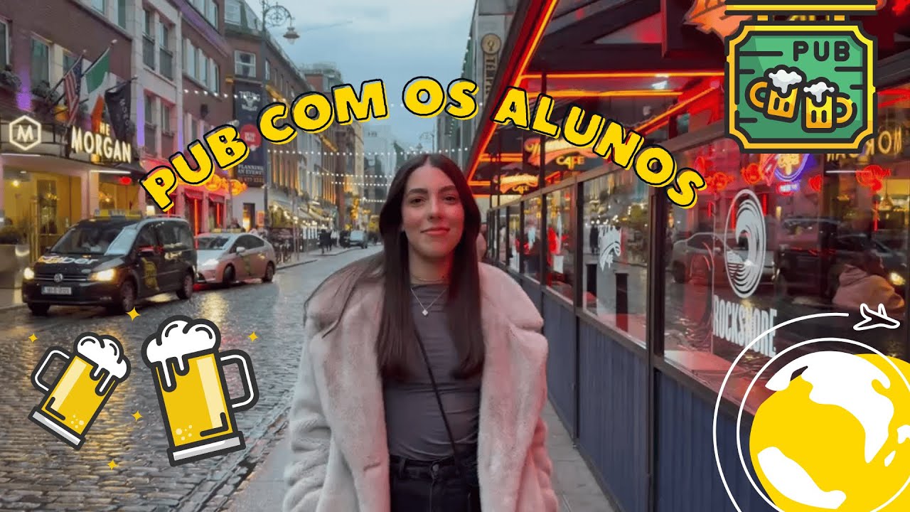 PUB COM OS ALUNOS | Nomad Intercâmbio 💛