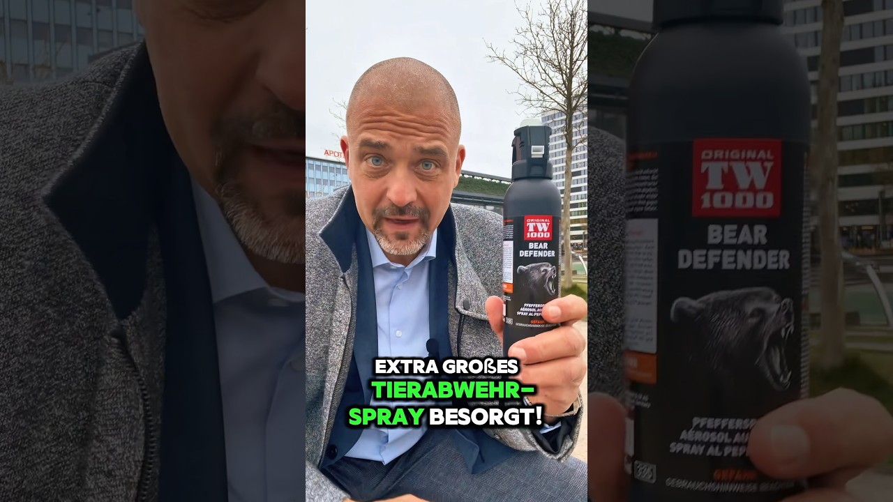 Darf man so ein B&auml;ren-Pfefferspray auch in der Stadt dabei haben?