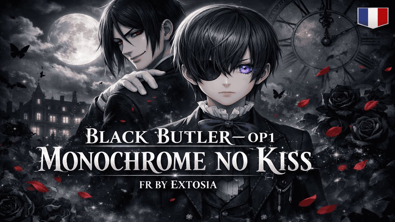 BLACK BUTLER – MONOCHROME NO KISS (Version FR) | Opening 1