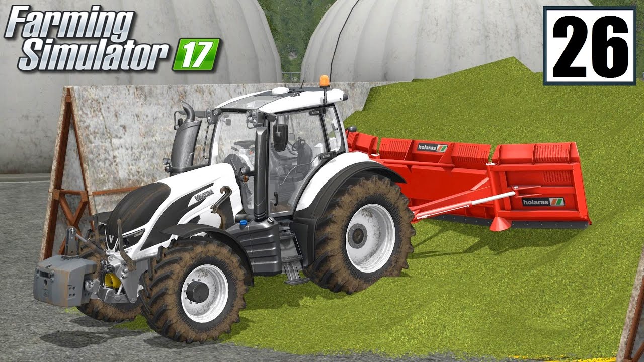 Ugniatanie pryzmy - Farming Simulator 17 (#26) | gameplay pl