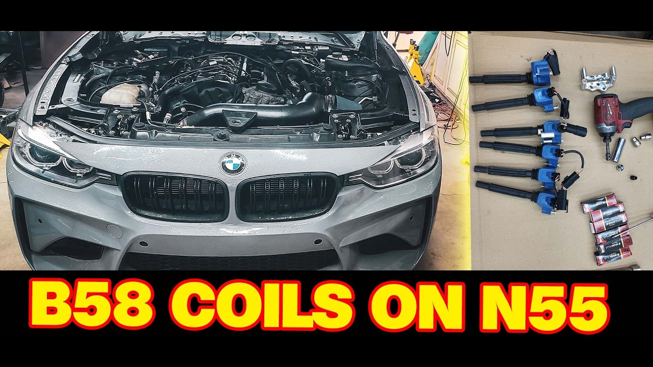BMW N55 B58 Coil Conversion Kit Install | F30 F32 335i / 435i Upgrade
