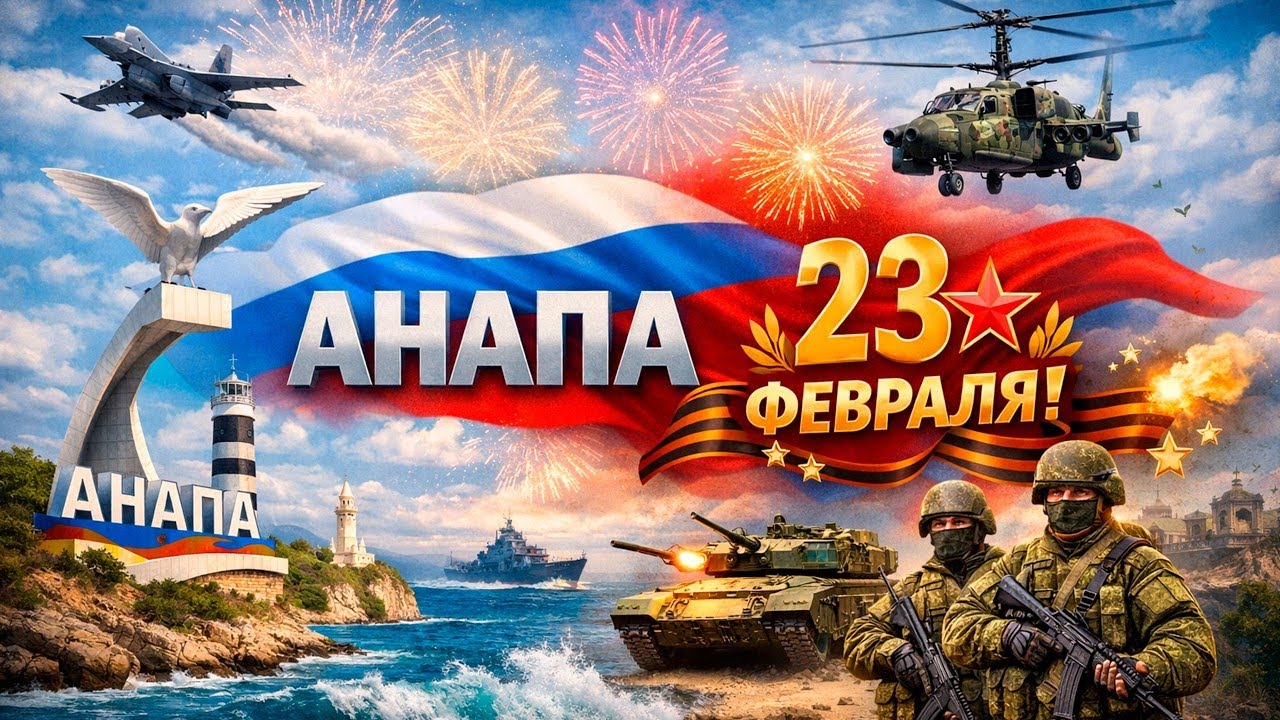 #Анапа С 23 ФЕВРАЛЯ! ЭФИР С МОРЯ! СПАСИБО ЗА ПОДАРКИ! Донат на сбер +7(988)333-7887