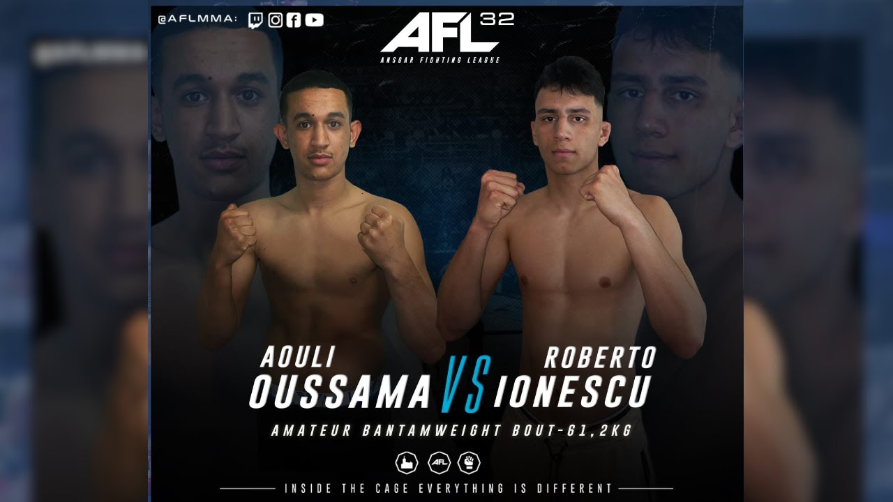AFL 32 TORREJÓN | AOULI OUSSAMA VS ROBERTO IONESCU Combate amateur