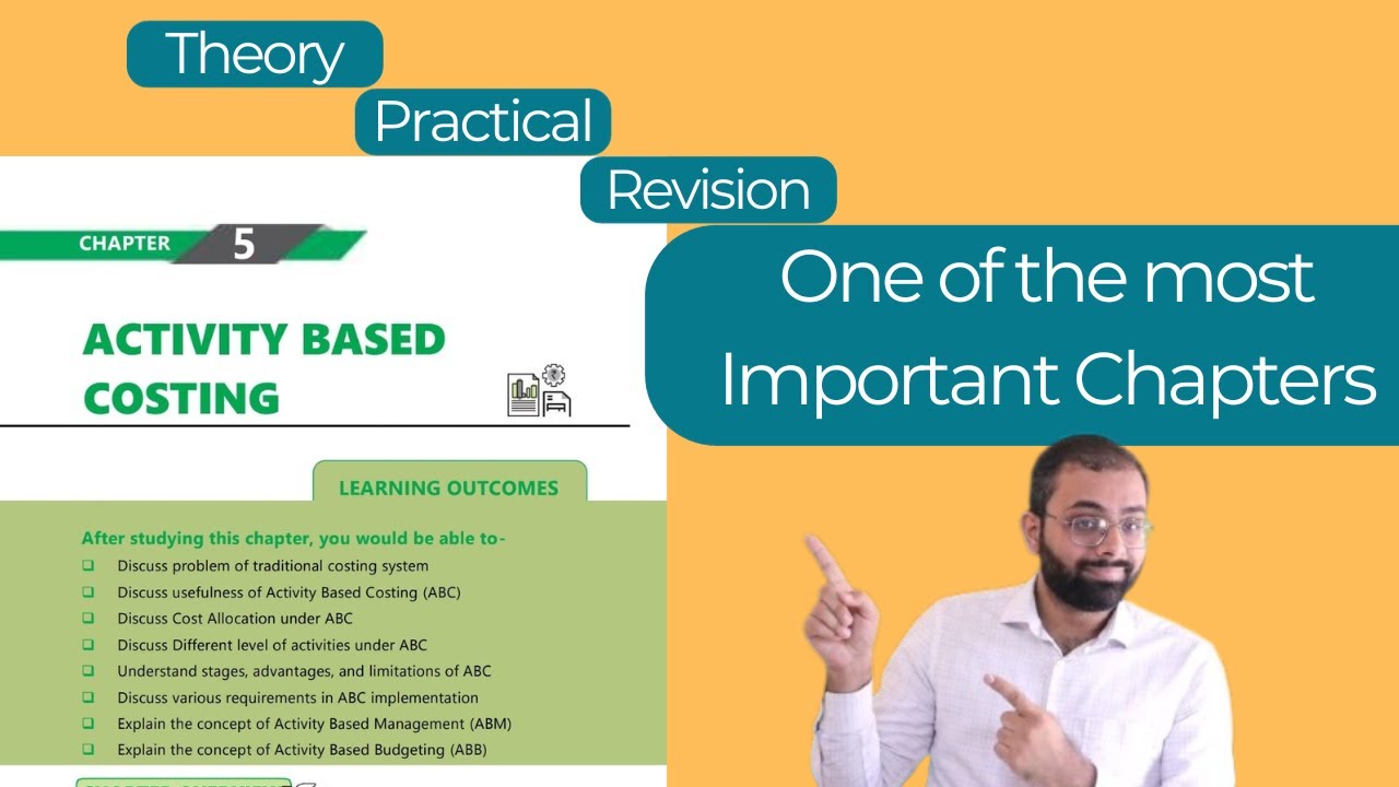 Activity Based Costing (ABC) Revision | CA Inter Costing Ch. 5 | ICAI Module