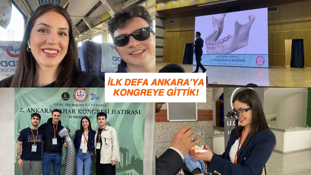 Diş Hekimliği Kongresi🦷 Bizimle 24 Saat 😌 ASPAVA denemesi 😋