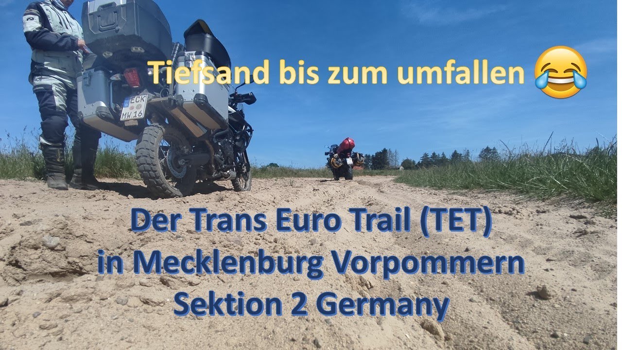 Der TET Germany (Trans Euro Trail) in Mecklenburg Vorpommern Sektion 2 😍Teil 1