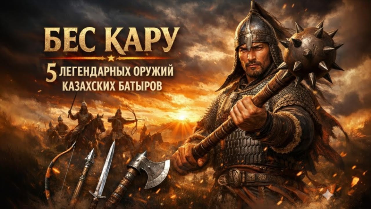 Бес Қару: 5 легендарных оружий казахских батыров