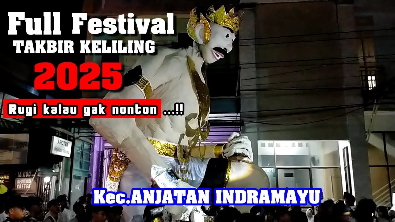Takbir keliling Desa Anjatan 2025