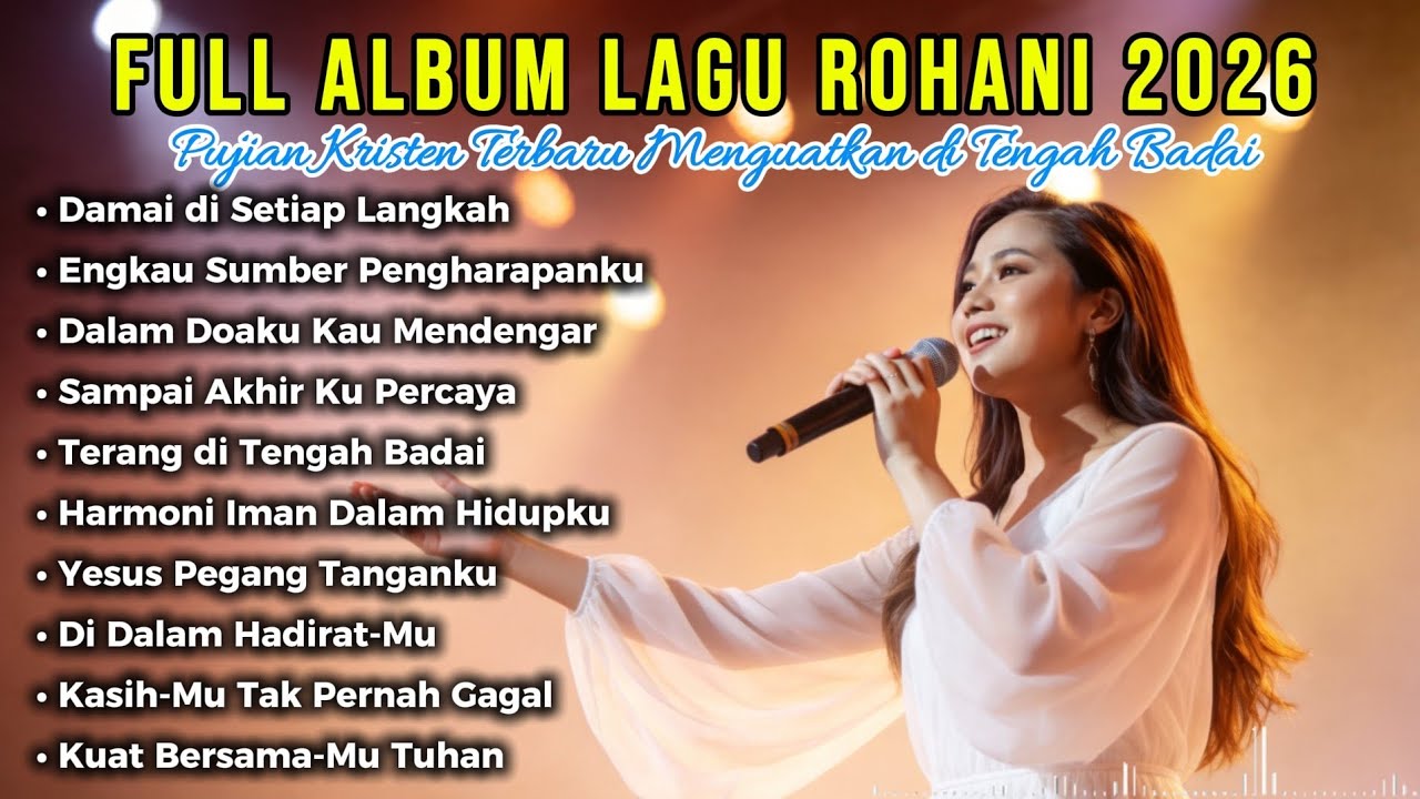 Full Album Lagu Rohani 2026 | Pujian Kristen Terbaru Menguatkan di Tengah Badai