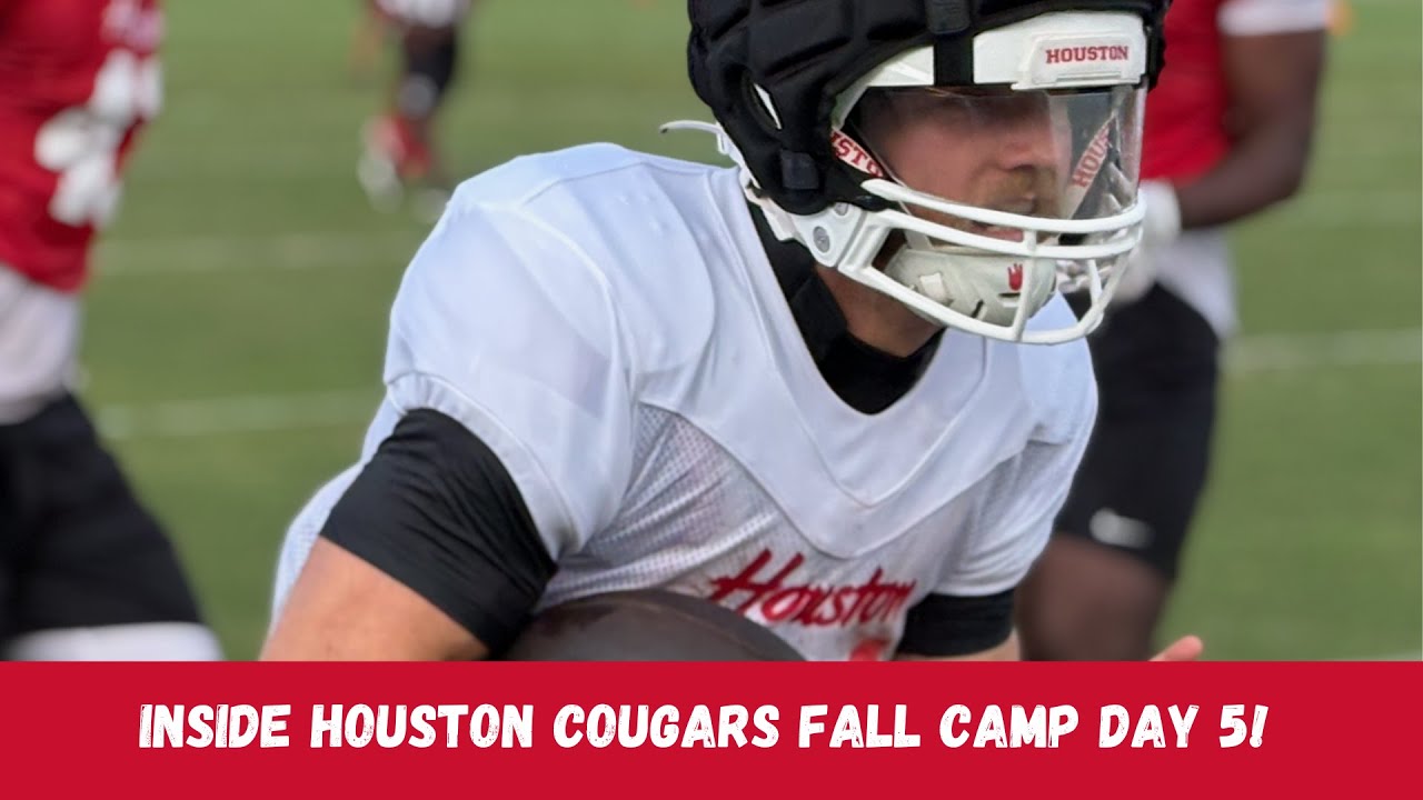 Houston Cougars Fall Camp Day 5: Wrook Brown on transferring to UH, Connor Weigman & culture