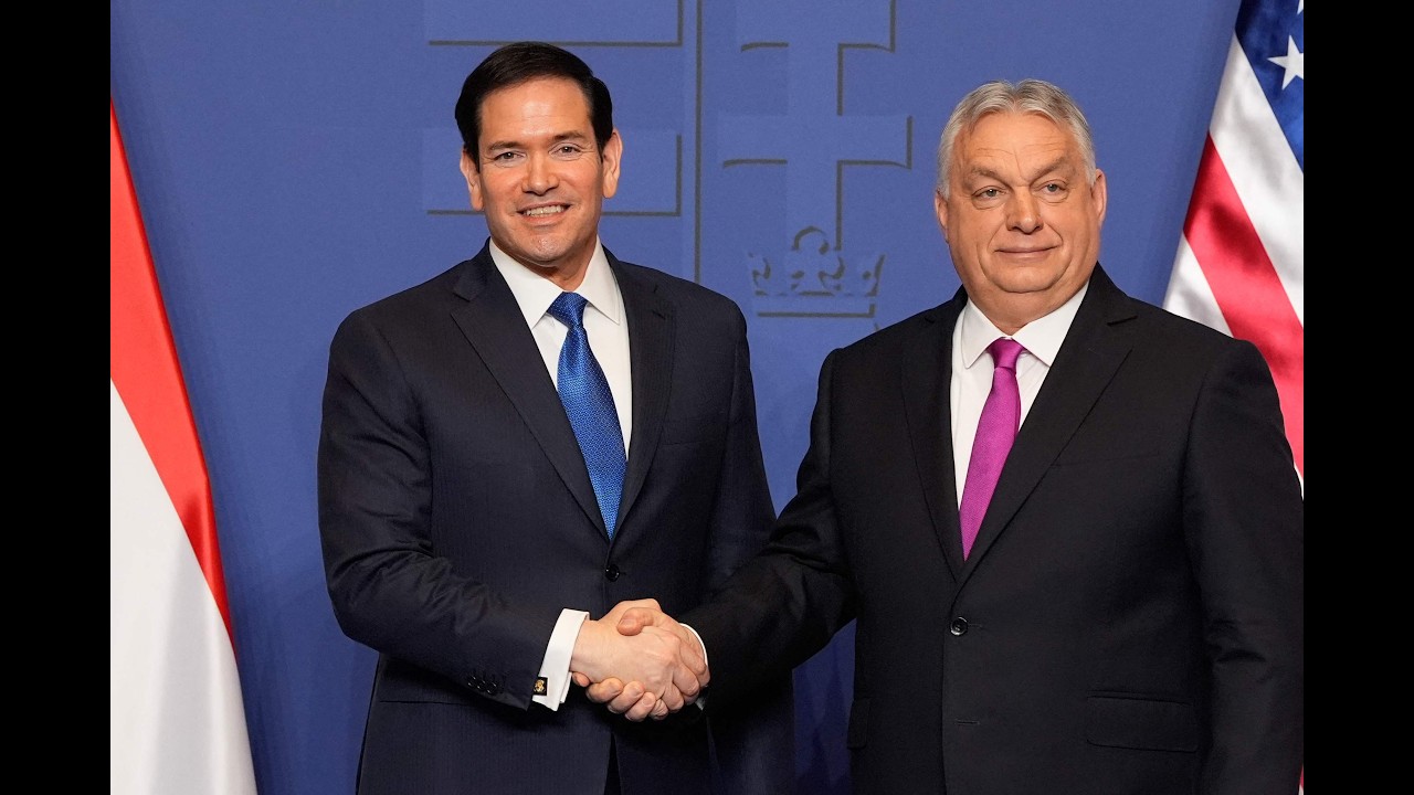 Rubio, Hungary&rsquo;s Orban Sign Civil Nuclear Cooperation Deal