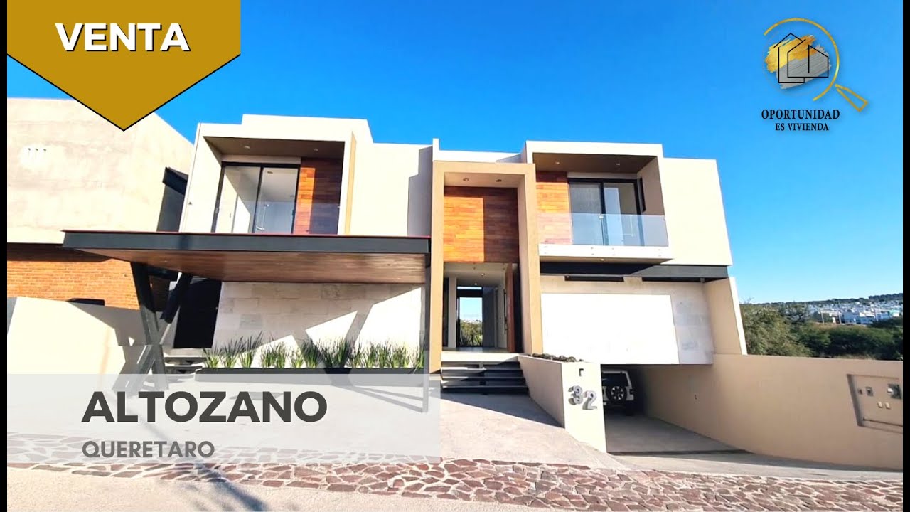 RESIDENCIA DE LUJO EN VENTA EN ALTOZANO QUERETARO CON GARAGE | $8,890,000 | Info ⬇️