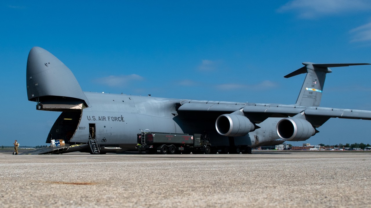 Helicopter Eater | Inside the Belly of the Goliath | C-5M Super Galaxy