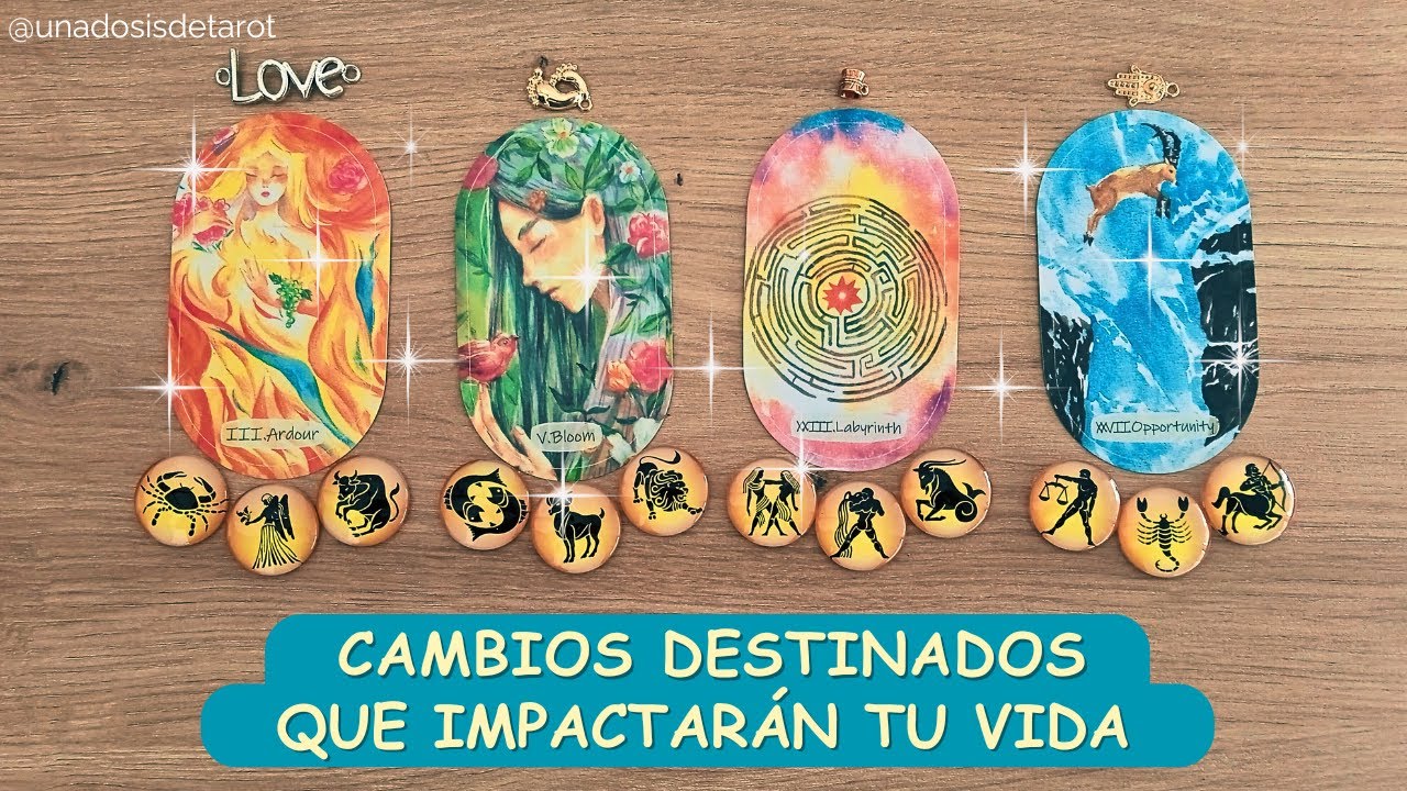 Hay un antes y un después en tu vida. Grandes cambios y transformaciones.