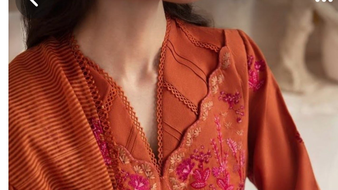 Stylish Neck design cutting stitching #cuttingstitchingideas #2023