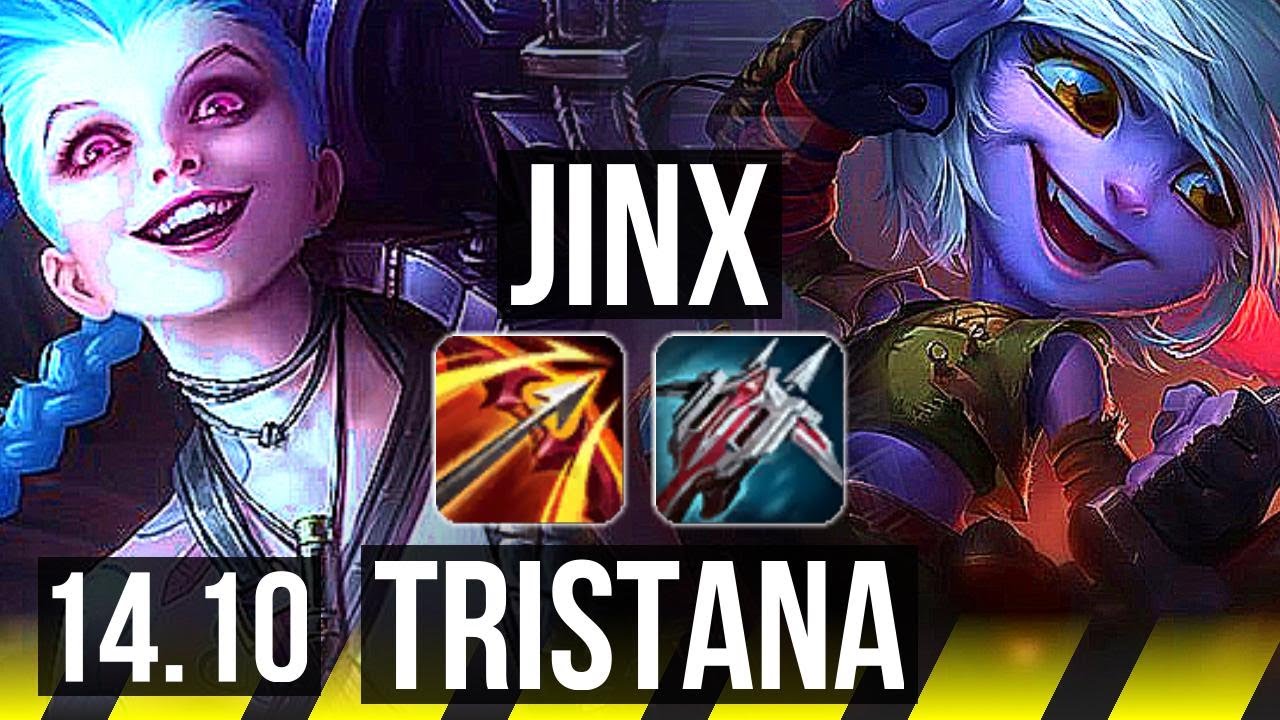 JINX & Nautilus vs TRISTANA & Skarner (ADC) | Rank 3 Jinx, 10/3/11, Godlike | NA Challenger | 14.10