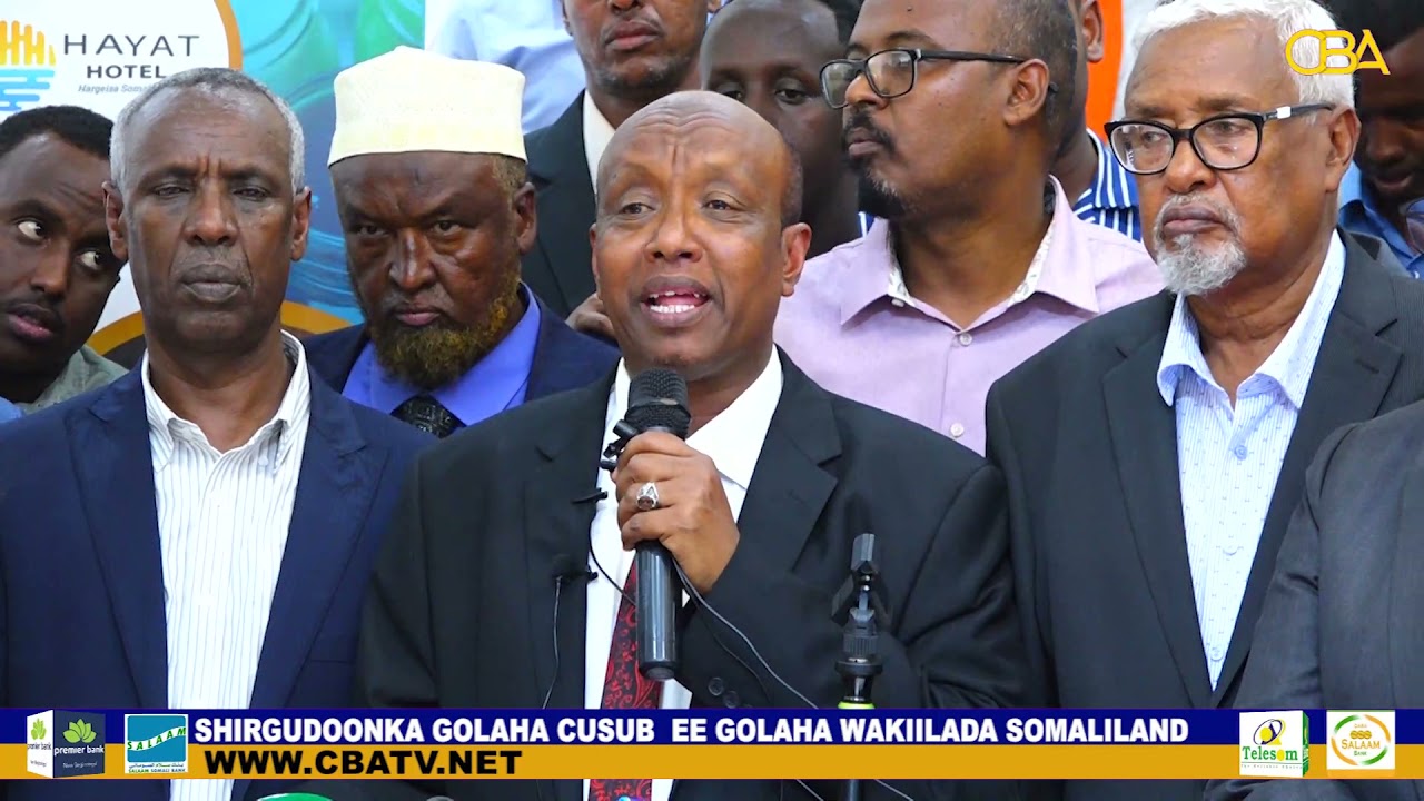 Gudoomiyaha shirgudoonka golaha wakiilada cusub Ee Somaliland :-C\Risaaq khaliif