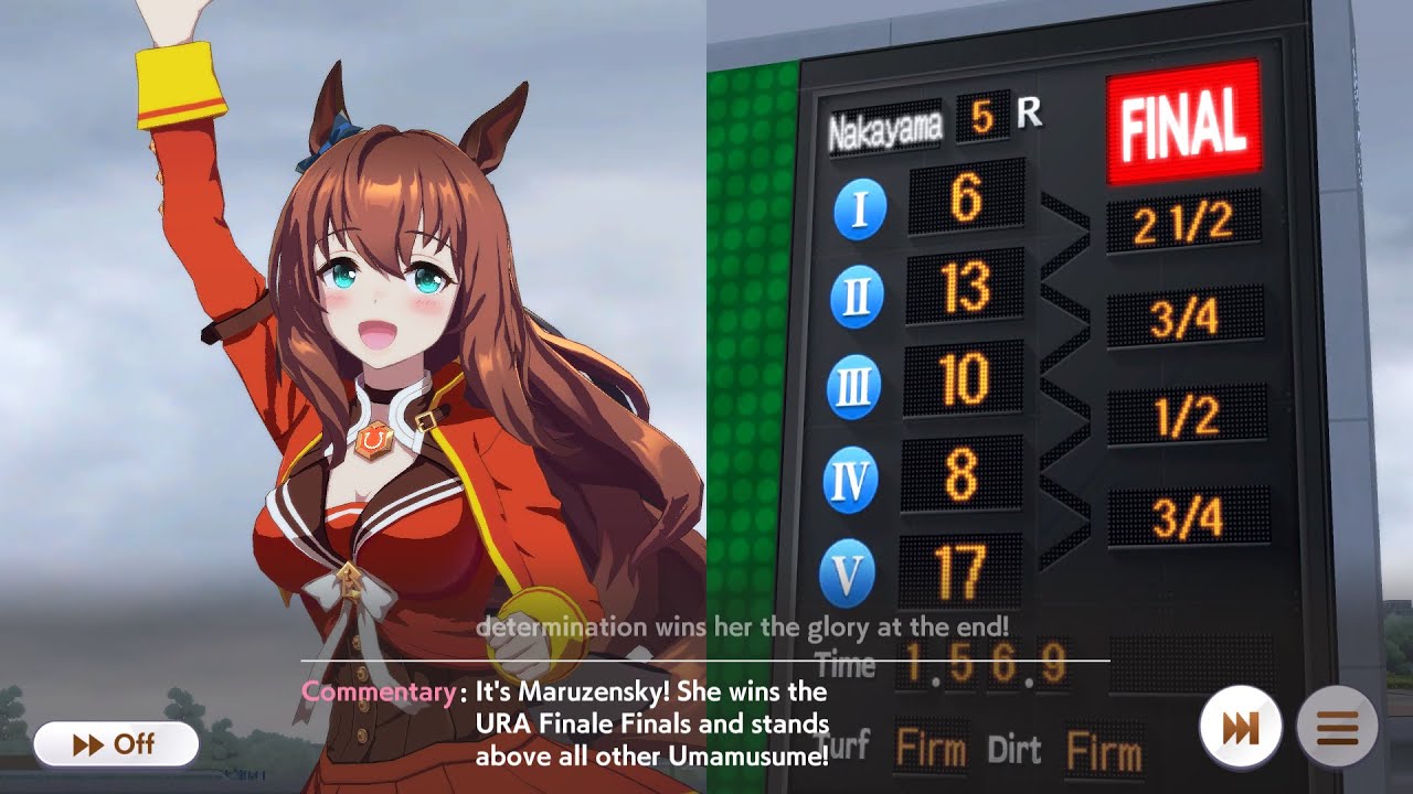Maruzensky Build for being URA Finale Final 1st Winner - Formula R | Umamusume:Pretty Derby