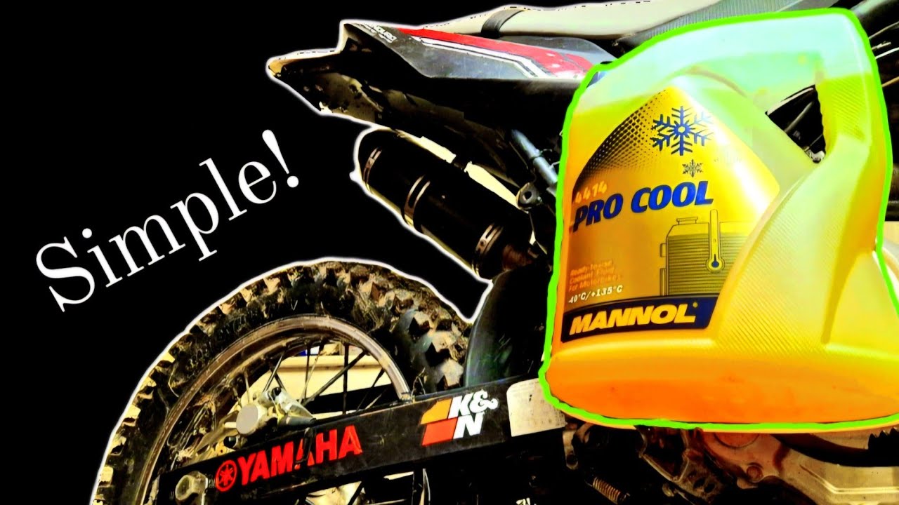 Замена охлаждающей жидкости Yamaha WR125R / X (yzf r125)
