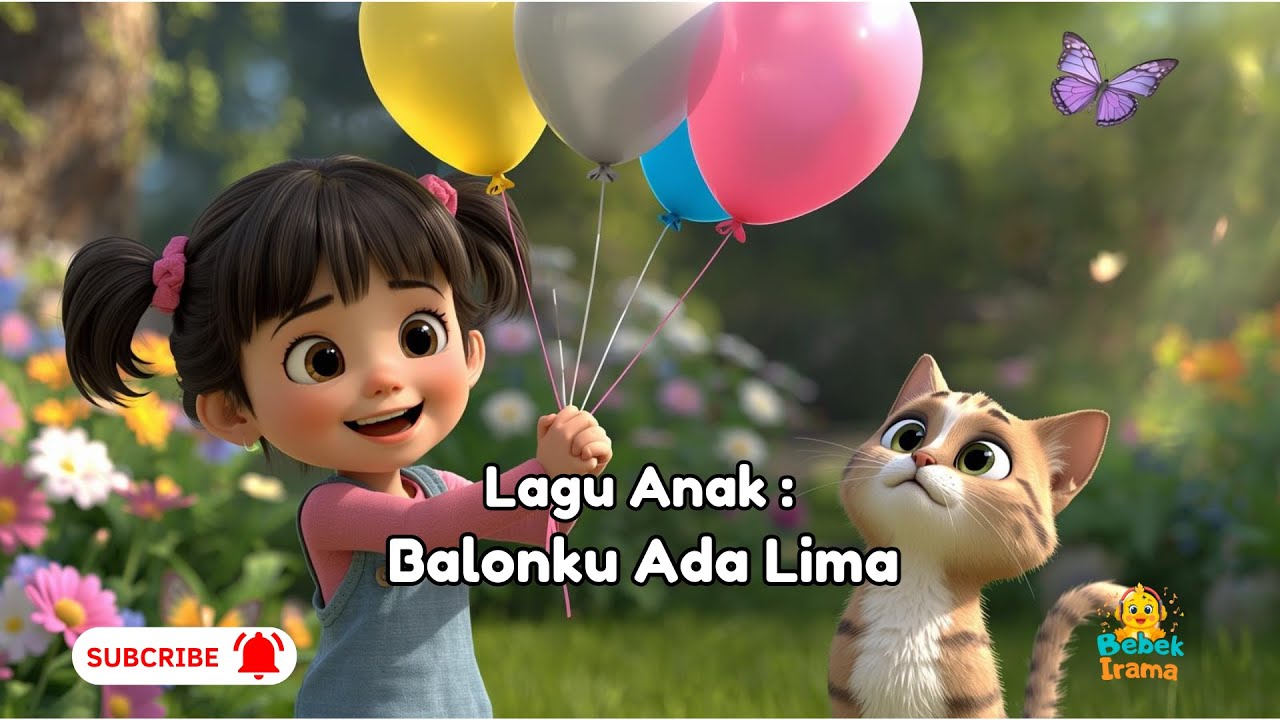 balonku ada lima | Lagu Anak Indonesia Terpopuler | Lagu anak anak