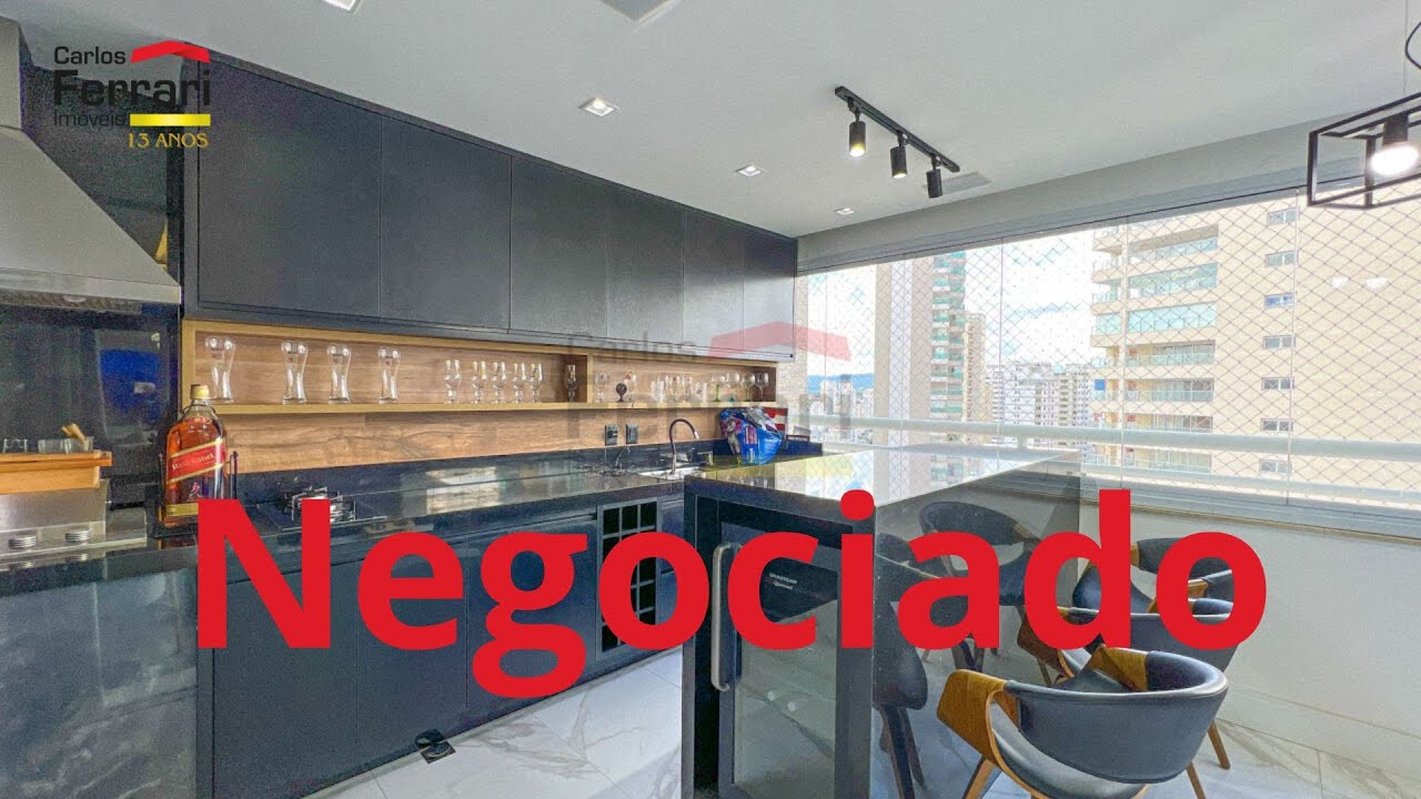 APARTAMENTO ALTO PADRÃO EM SANTANA, 206 METROS, VARANDA GOURMET, 3 SUÍTES, 3 VAGAS E LAZER COMPLETO.