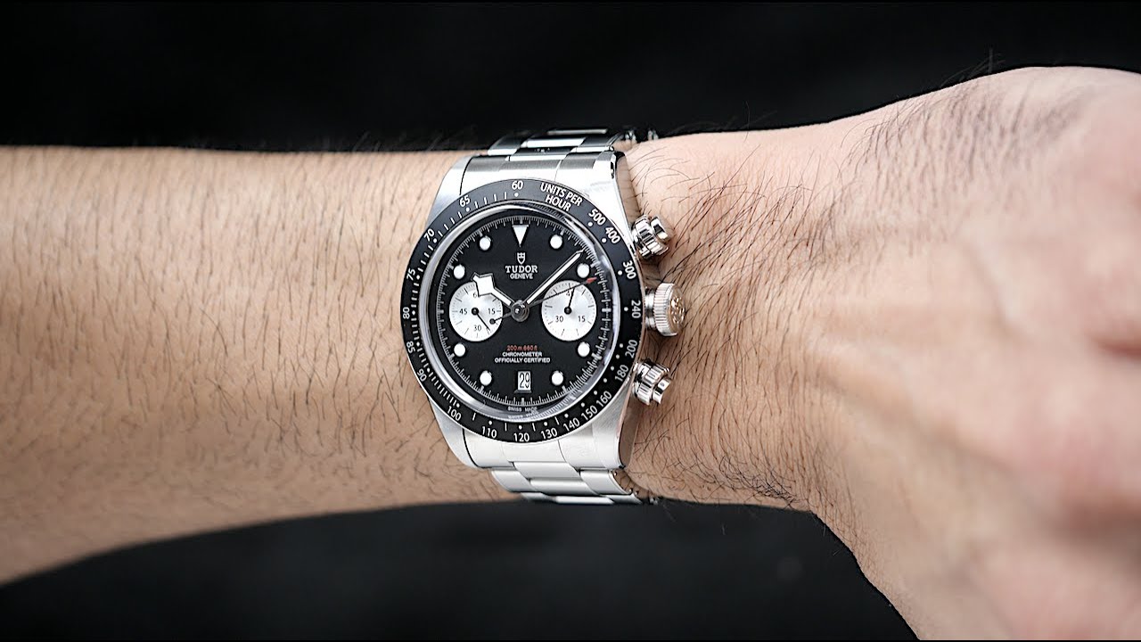 [4K] Tudor Black Bay Chrono 2021 Reverse Panda Dial Hands-On Review & Wrist shots | Hafiz J Mehmood