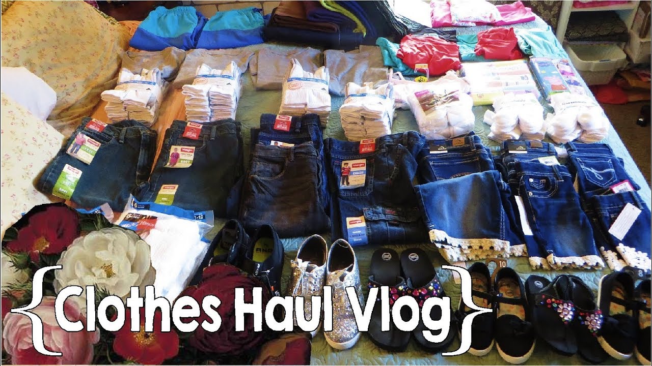 Summer Clothes Haul ║ Large Family Vlog │ 2018