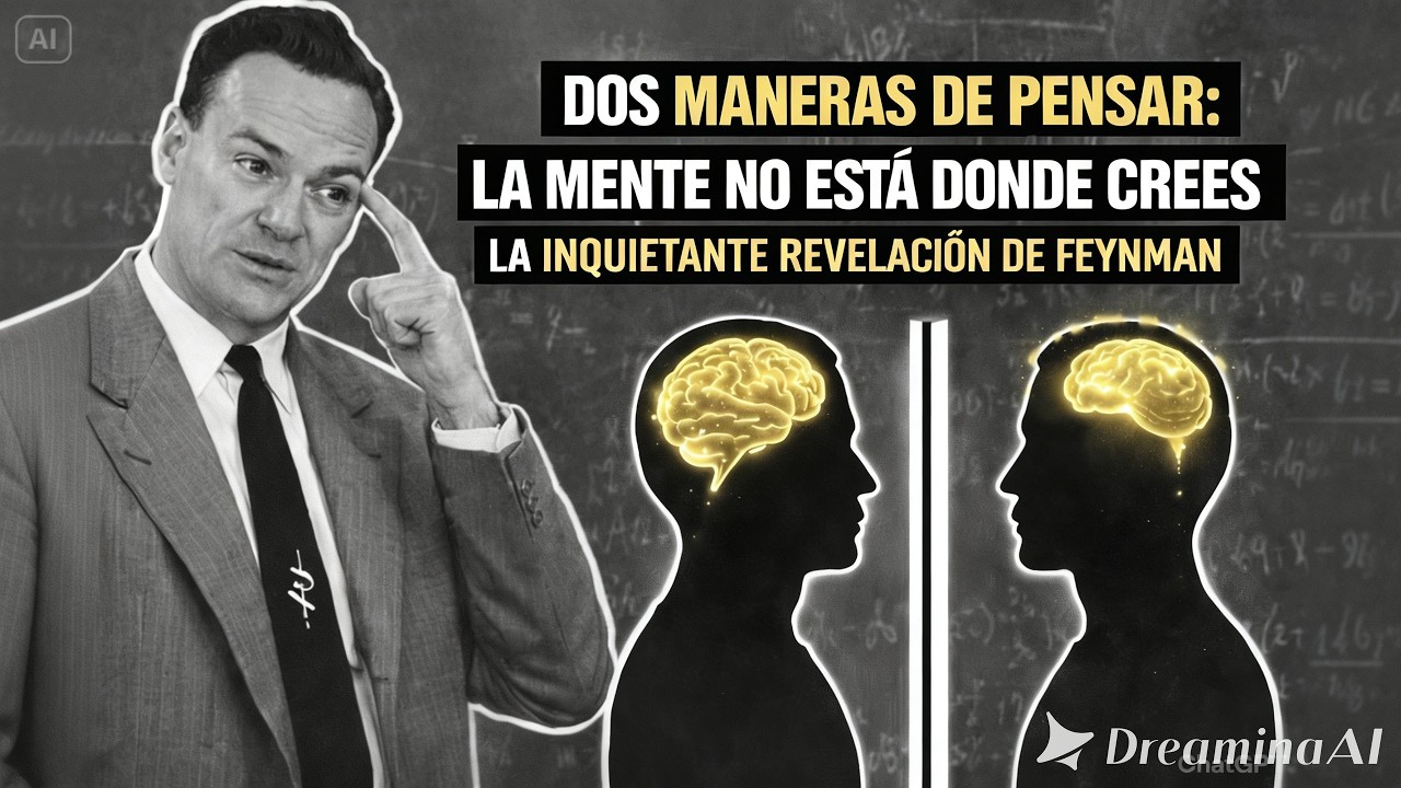 La mente no está donde crees — La inquietante revelación de Feynman