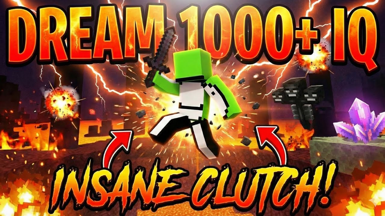 Dream 1000+ IQ Moment Compilation (Minecraft Speedrunner VS 1 - 4 Hunters Revival)