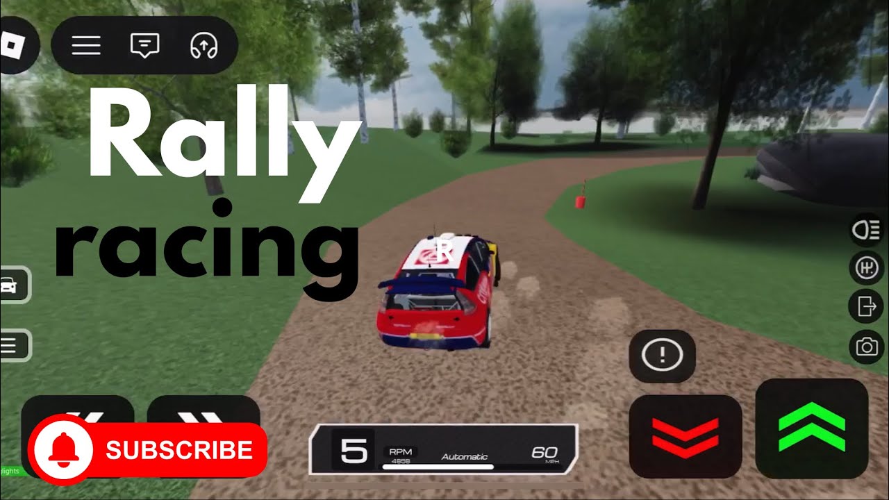 This rally racing car game is very difficult. ‼️🏎️