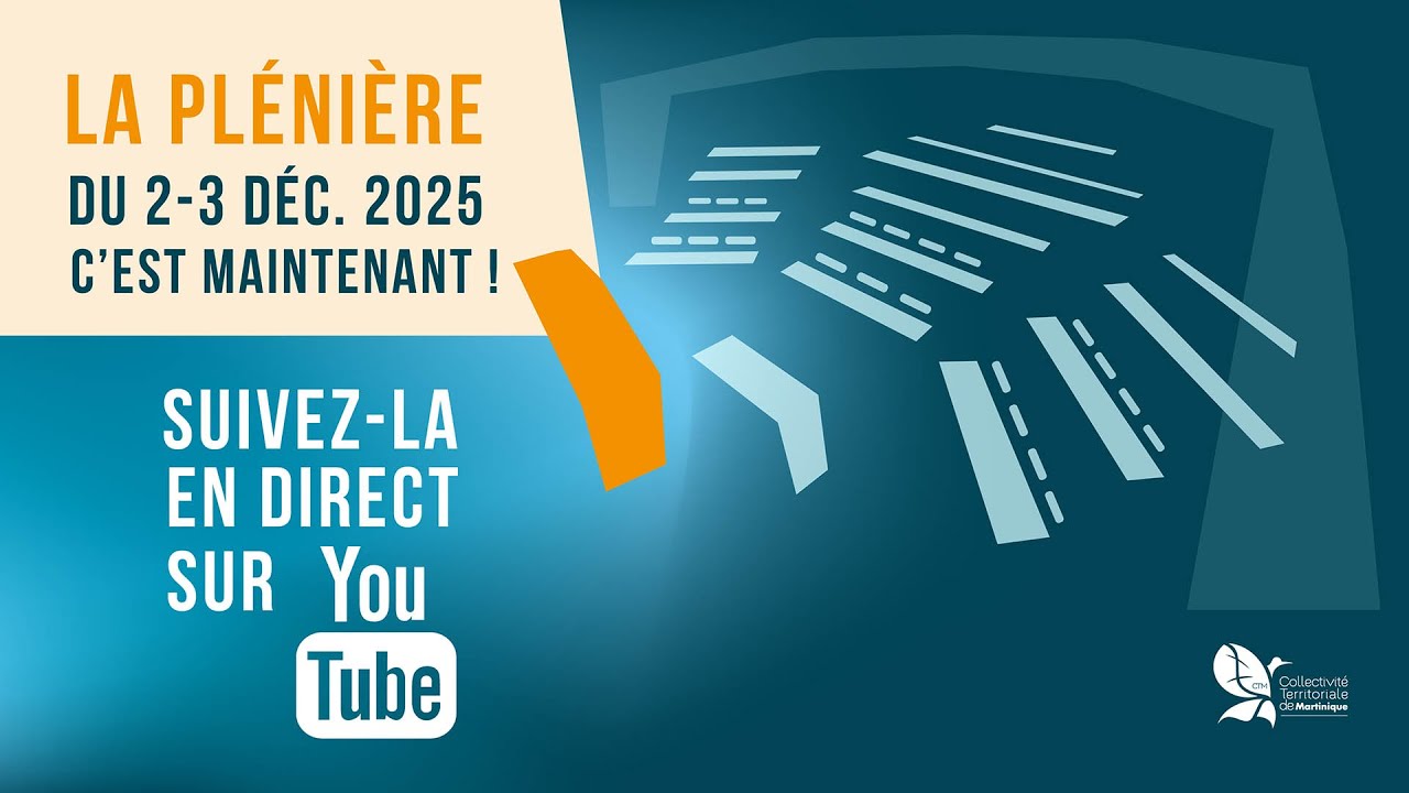 Séance plénière de l’Assemblée de Martinique - 2 décembre 2025