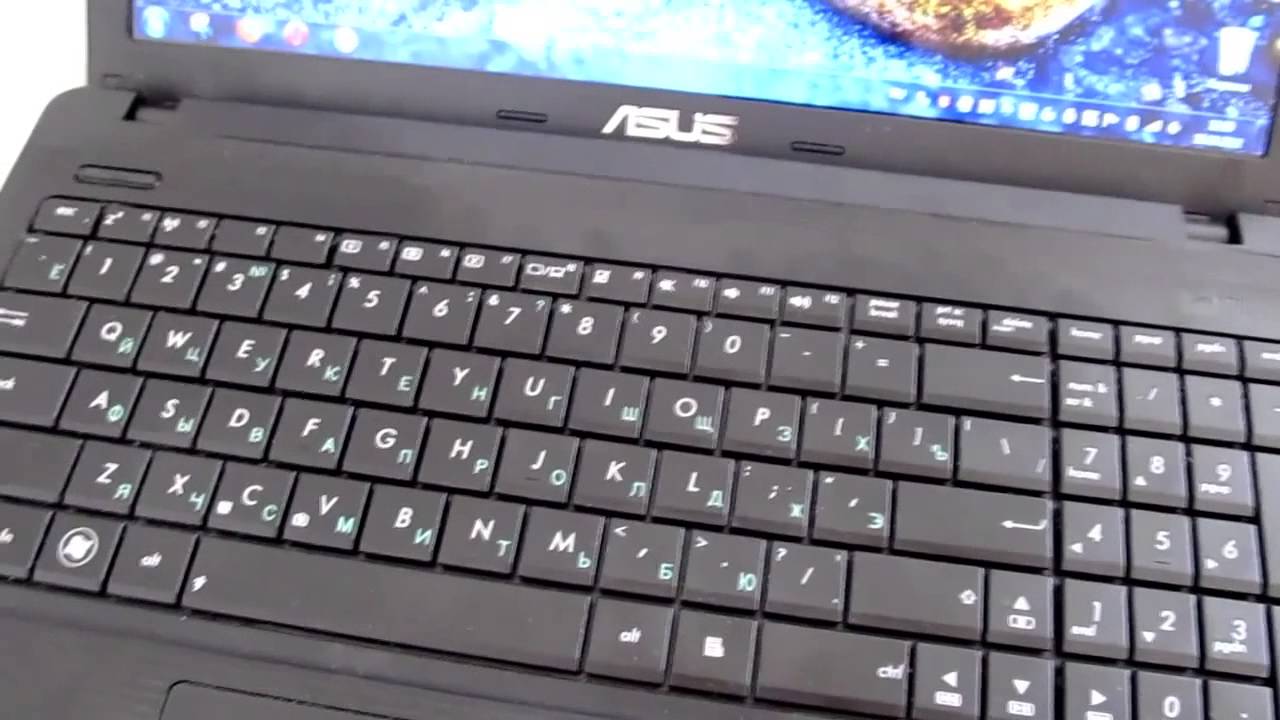 Видео обзор ноутбука Асус Х55А (Asus X55A) Часть 2.mp4