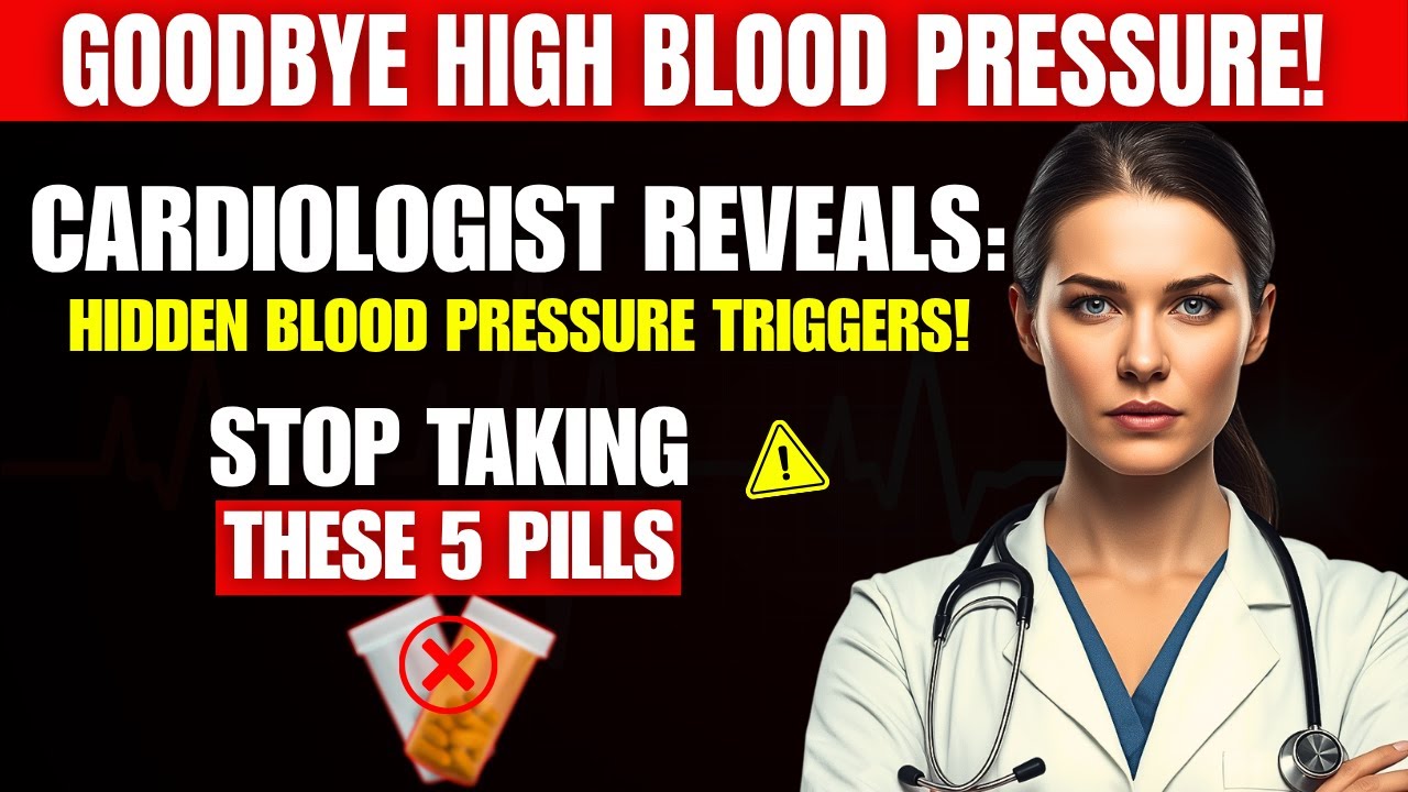 Cardiologist REVEALS 5 Pills That Raise Your Blood Pressure | Senior Health Tips