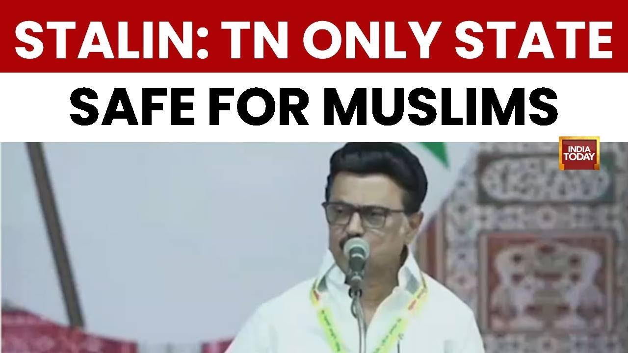 Tamil Nadu Election: MK Stalin Claims Tamil Nadu Is The Only State Safe For Muslims Ahead Of Polls