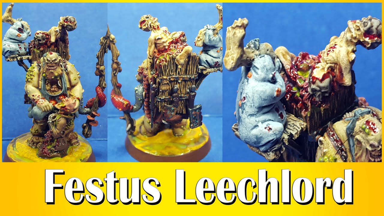 Joyful Painting - Festus Leechlord - An older model packed full of detail.