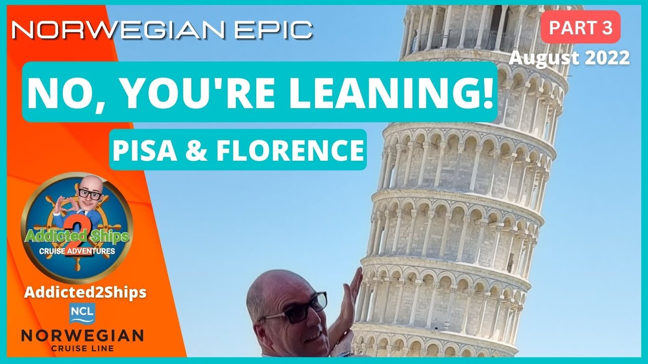 Norwegian Epic Cruise Vlog Series, Part 3 - Pisa and Florence #ncl #norwegianepic #cruisevlog
