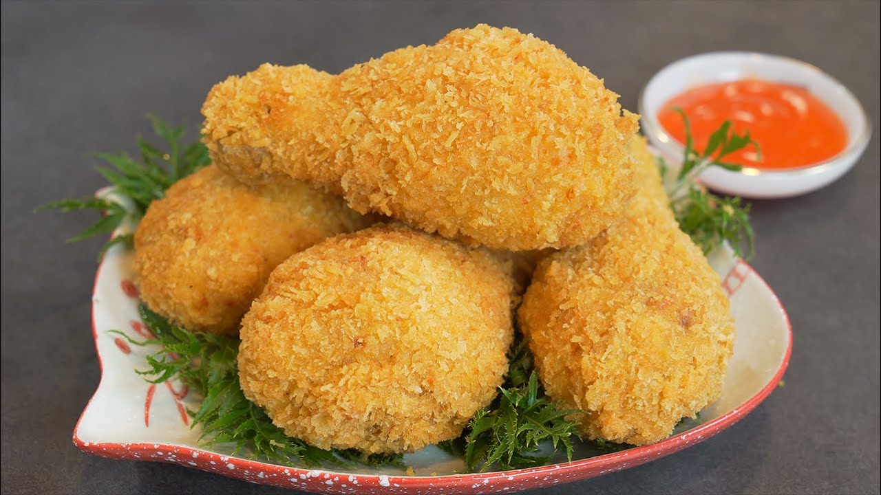 Лучшая жареная курица дома! Хрустящие куриные ножки для всех детей