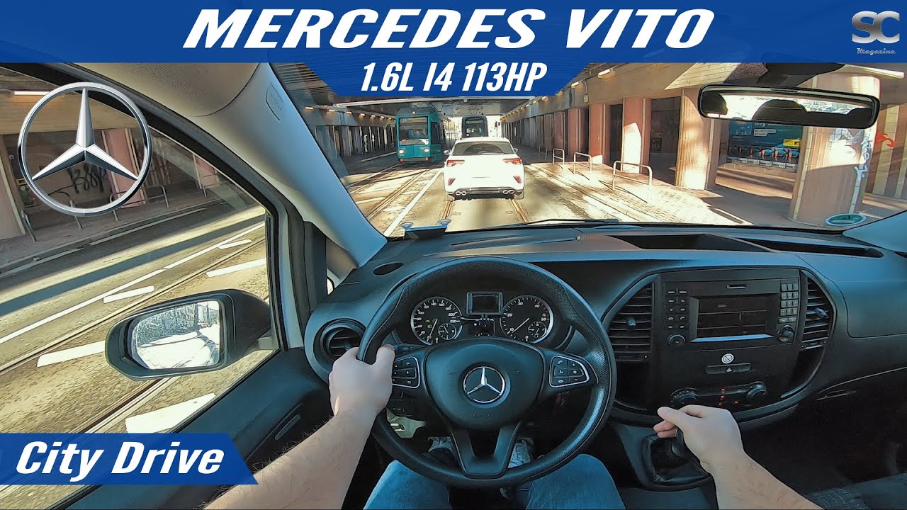 Mercedes-Benz Vito Bus (2018) - City Test Drive POV