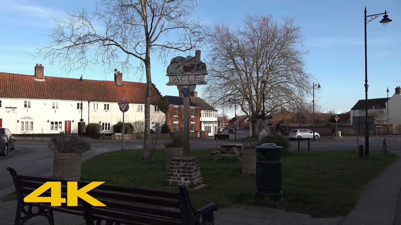 Acle Walk: Town Centre【4K】