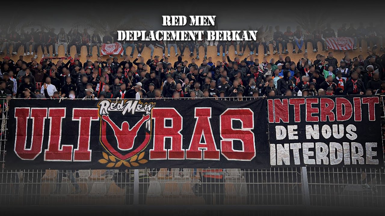 ULTRAS RED MEN  - DÉPLACEMENT BERKANE  ( RSB vs CODM ) 2024/2025