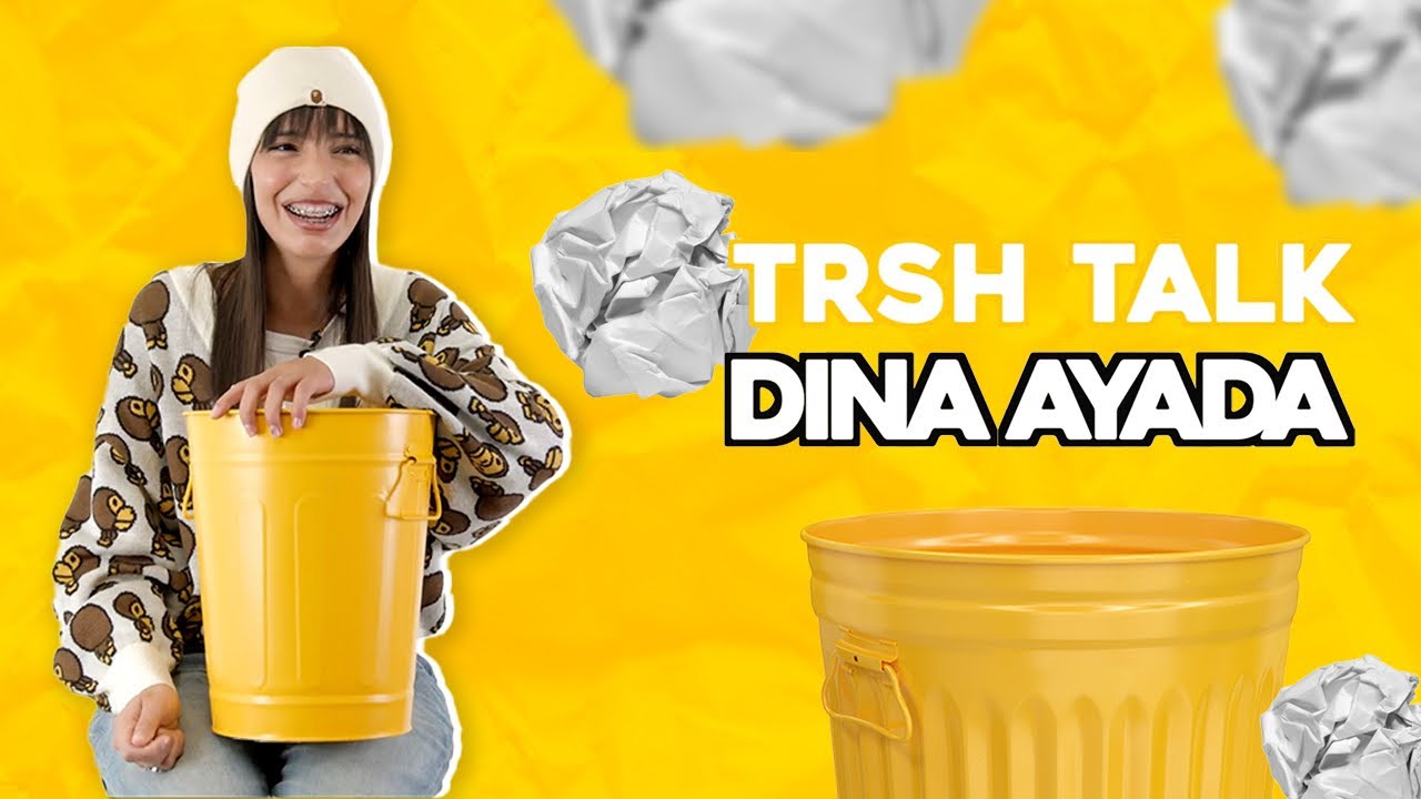 Dina Ayada Talks Why It's No Skinny Jeans In 2024 WIth A Trash Can! | TRSH Talk Interview