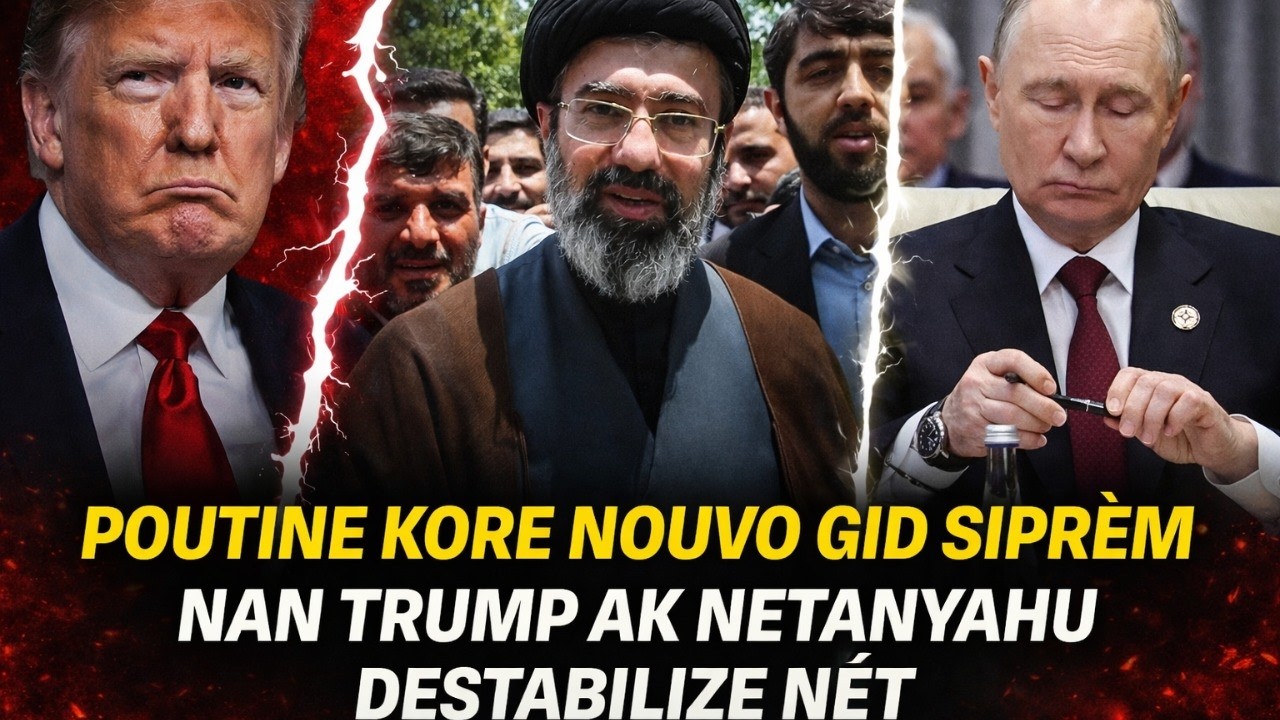 IRAN + LARISI FÈ BLOK ! TRUMP PRAN NAN PYÈJ — LI FACHE AK NETANYAHU